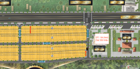 Còn 1 lô góc dự án Megacity Kontum, khu vực dân cư đông đúc. Giá 550