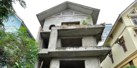 CHÍNH CHỦ VỠ NỢ, BIỆT THỰ KĐT, 200M, MẶT TIỀN 13M, 4,5 TẦNG, GIÁ 18 TỶ