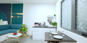 Căn hộ đủ nội thất giá rẻ đường Đặng Dung gần chợ Tân Định quận 1