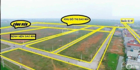 Bán 2 lô ngoại giao 2 mặt tiền đối diện công viên đẹp nhất KĐT Sao Mai - giá đầu