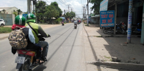 Bán gấp miếng đất Bình Chánh Vĩnh Lộc cách đường 150m dt 60m2 giá 400 triệu