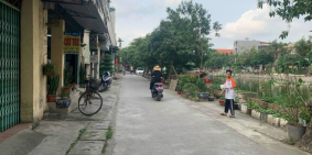 Bán đất mặt hồ Sượt, phố Vũ Hựu, TP HD, 109m2, mt 5.69m2, đường rộng, chỉ 27.5 t