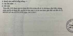 bán gấp đất Vĩnh Tân, cách cầu Thợ Ụt 500m dt 554m giá chỉ  3,7tr/m2 đường VT 01