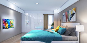 Căn hộ mặt tiền trung tâm quận Tân Phú TPHCM full nội thất giá chỉ 360tr (30%)