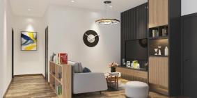 Căn hộ 54m2 gồm 2PN Chung cư Eurowindow Tower.