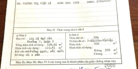 BÁN BIỆT THỰ 12A LÊ NGÔ CÁT –P.7 – Q.3 – 11.5x30M – 150 TỶ