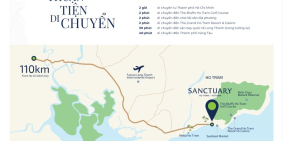 Biệt thự biển Sanctuary Hồ Tràm giá bán chỉ 48tr/m2, nhà đã hiện hữu. 0936622365