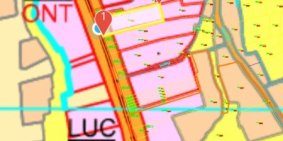 Chỉ với 2tr2/mv có ngay lô đất mặt tiền đường qh 42m hiện trạng 15m đường nhựa