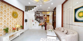 Siêu phẩm 4 tầng,full nội thất,HXH 226 Nguyễn Văn Lượng,P.17,GV giá rẻ