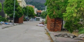 Bán ô đất 3 mặt tiền ngay sau vườn hoa đối diện rạp công nhân -  Cẩm Thành - Cẩm