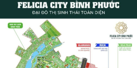 ĐẤT NỀN GIÁ RẺ BÌN PHƯỚC - FELICIA CITY ĐẠI ĐÔ THỊ SINH THÁI TOÀN DIỆN ĐẦU TIÊN