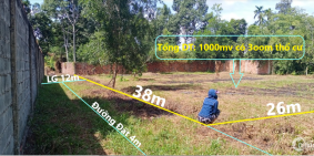 Hàng Đẹp cho Ac Đầu Tư Phân Lô 38x26 xã An Nhơn Tây, Củ Chi, Tphcm