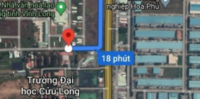 Đất có sổ đôi diện Hòa Phú gần dự án mới của tập đoàn Kita Group