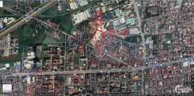 Bán đất mặt đường Nguyễn Thị Duệ, TP HD, 264.2m2, mt 7.96m, kinh doanh cực đắc đ