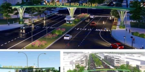 Đất nền KĐT Phú Mỹ - liền kề BigC GO - đối diện công viên , chiết khấu 3% - đã c