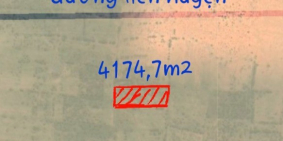 Bán đất TT Chợ Lầu 4174m2 sát đường liên huyện giá 500 triệu.Sổ hồng riêng