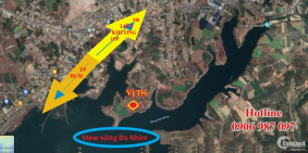 Đất view sông Đa Nhim, gần sân bay Liên Khương