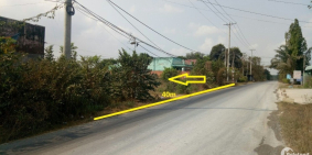 Đất Lớn làm kho xưởng mặt tiền đường bàu lách Củ Chi 40x72