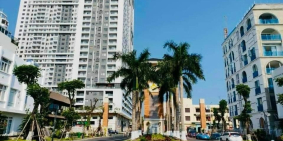 Cho thuê nhà 3 tầng Euro Village, Trần Hưng Đạo, Đà Nẵng, view sông Hàn, giá chỉ