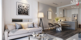 Bán căn hộ cao cấp The Nine 2PN CK chỉ 3.6 tỷ/76m2 ngay số 9 Phạm Văn Đồng