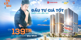 CHỈ VỚI 139 TRIỆU SỞ HỮU LIỀN TAY CĂN HỘ CAO CẤP VEN BIỂN