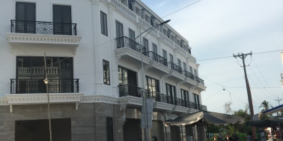 Nhà mới vừa ở vừa mua bán ngay chợ Thới Lai, DT 85m2, 1 Trệt 3 Lầu, đường 12m