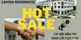 Giá HOT biệt thự nhà vườn Lavida, giá chỉ 14 tỷ, hỗ trợ vay 70% HDB, ký CĐT