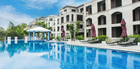 Bán Căn biệt thự 3,5 tầng Beverly Hills View Vịnh Cửa Lục 18 tỷ đang hoàn thiện