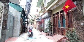 Mặt ngõ Lĩnh Nam, ngõ thẳng, cách ô tô 20m, Nhà đẹp DT 45m2 x 3,95 tỷ