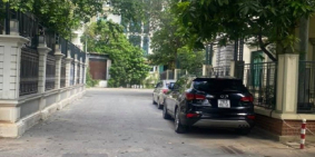 Biệt thự Châu Âu-Mỹ Đình-Cầu Giấy. Công viên. DT 195m2 4T MT9m 26 tỷ