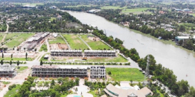 Bán đất phân lô trung tâm thành phố Tân An, Long An, sổ hồng riêng.