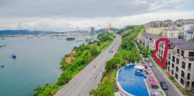 Căn ngoại giao biệt thự đồi 2 mặt tiền Beverly Hills hướng Nam view Vịnh Hạ Long