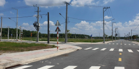 Đất nền thổ cư sổ hồng riêng gần trung tâm hành chính bến cát