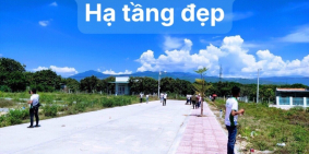 2 Lô đất nền Cam Lam 2 Mặt Tiền đường 13 mét - Có sổ hồng