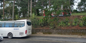 Bán Đất Đối Diện Dinh 3Sát Cafe Morning Đầu đường Triệu Việt Vương phường 3 ĐL