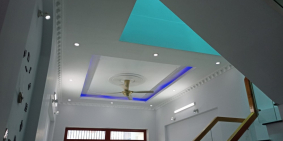 Nhà 1 trệt 1 lầu Hóa An, đường xe hơi quay đầu, gần nhà máy nước Hóa An