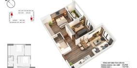 Tôi cần bán căn hộ chung cư Blue Star Trâu Qùy.  Diện tích 60m2. Thiết kế 2N - 1