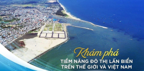 Lagi new city : cơ hội đầu tư 1 vốn 4 lời cùng siêu phẩm đất nền 2 mặt tiền biển