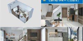 Căn hộ giá rẻ tại CMT8 quận 3 tiện làm văn phòng !!! Đầy đủ tiện nghi !!!