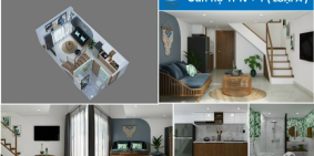 Căn hộ có gác lửng tại CMT8 quận 3. Căn 2 pn giá thật 1.7 tỷ/căn