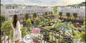 nhà phố liền kề, shophouse quảng trường km5, Đề Thám, Cao Bằng