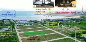 Bán đất biển đã có sổ, rất gần khu công nghiệp, Cảng Biển Quốc tế - Bình Thuận