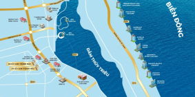 Bán Gấp 1 Lô Duy Nhất Diện Tích 133M2 2 Mặt Tiền, View Bãi Dài, Đường Nhựa 6M