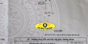 Bán nhanh lô đất cam thuỷ nở hậu giá đầu tư