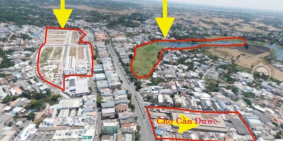 20 xuất nội bộ chỉ với 1,4 tỉ sở hữu nền 80m MT Trần Hưng Đạo, TT Cần Đước.