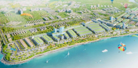 Nền nhà phố 100m2 , 2 mặt tiền biển Lagi