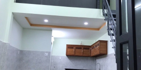 Cho thuê nhà Nguyễn Tư Giản, P12, Gò Vấp, 4x9m, 1 trệt, lửng, 5.5 triệu/tháng