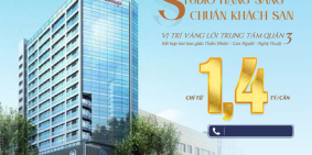 Suất nội bộ căn 1PN mặt tiền quận 3, đầu tư sinh lời nhanh, CT Plaza Minh Châu
