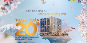 Chỉ với 280 triệu sở hữu căn hộ view biển. Sở hữu lâu dài. Khu du lịch Nhơn Hội