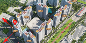 Căn 2PN + 1, 2WC, 63.4m2 bao nội thất, thanh toán 445 triệu nhận nhà ở ngay tại